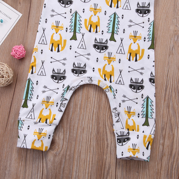 This tank top sleeveless romper that is neutral colored & fit for your outdoorsy little one. There are Button Snaps on both the top and bottom to make it easy to get off your little in case you have a blowout or extra messy situation going on. one piece - Here Comes A Baby